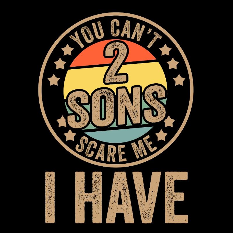 2 Söhne Familie Zwei Söhne Geschenk