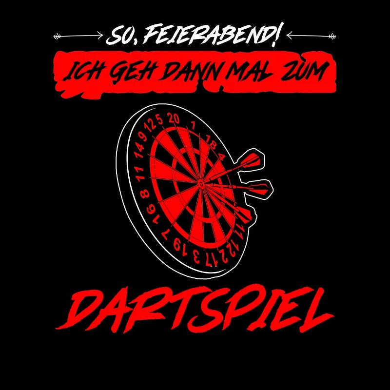 Darts Darten Darter Geschenk