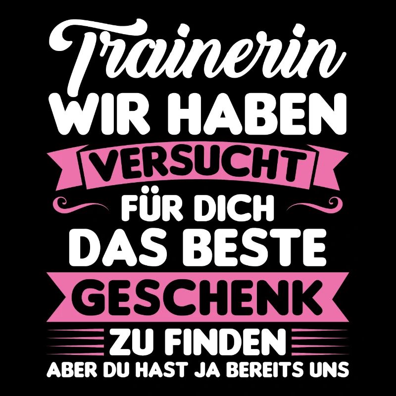 Sport Trainer Trainerin Geschenk
