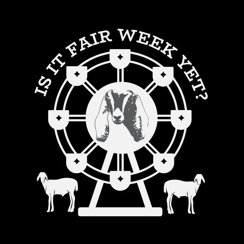 Nubian Goat Fair Week Countdown Tee