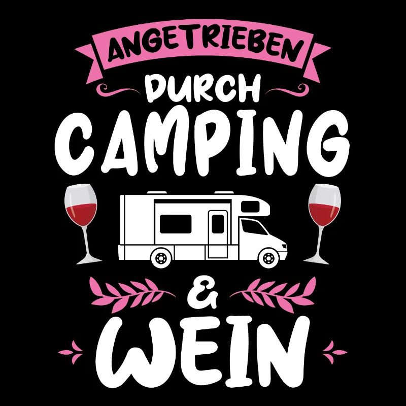 Campen Wein Campingplatz Geschenk