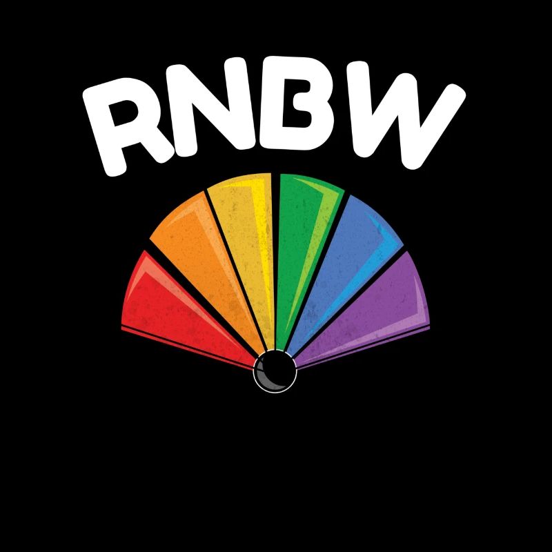 RNBW Rainbow Regenbogen | Geschenk Fun Bunt Color