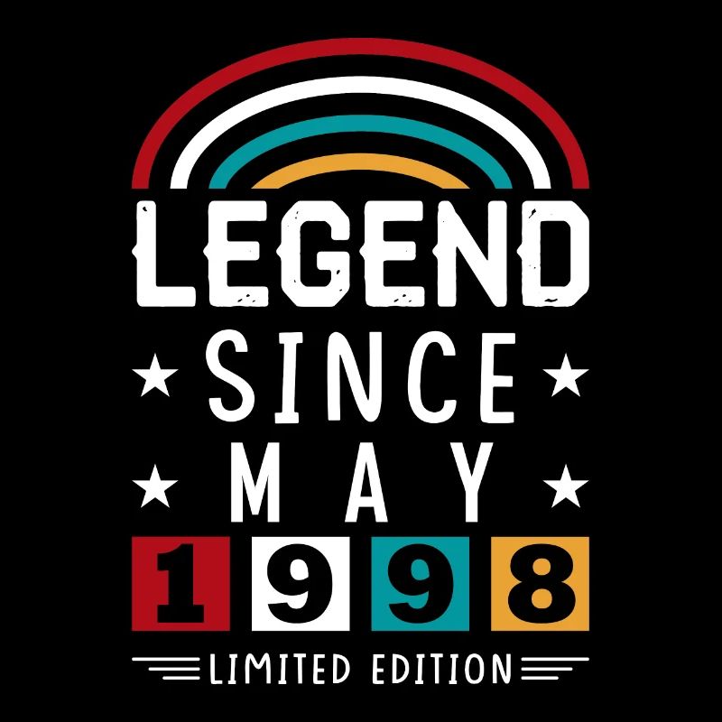 1998 Legend Since Birthday Gift May