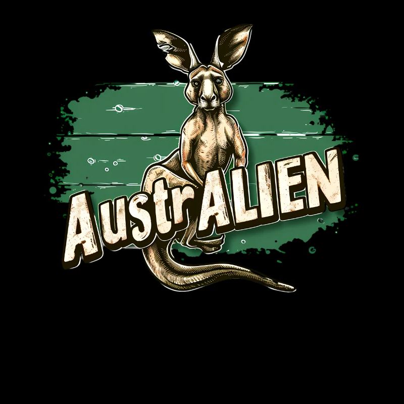 ausAustralia Roo Aussie Funny Australien Kangaroo