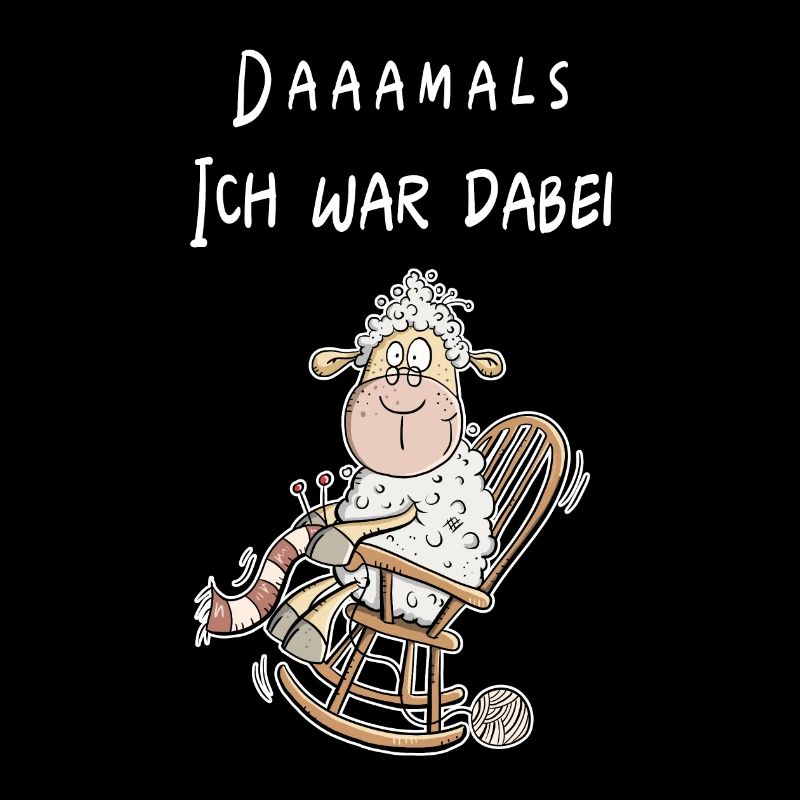 Daaamals - I Was Sheep I Funshirt Senior