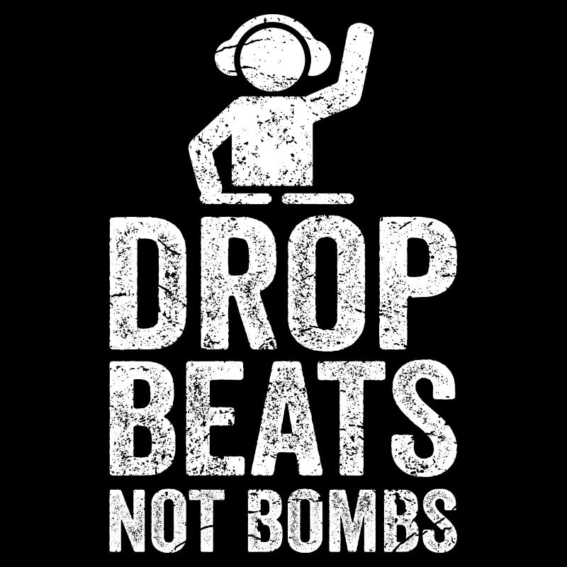 No War Techno DJ Electronics EDM House Rave Peace