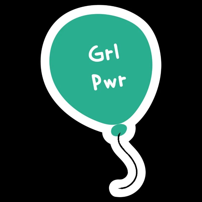 Ballon Grl Pwr Sarcelle