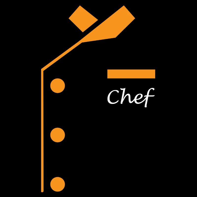 Chef uniforme drôle de cuisine