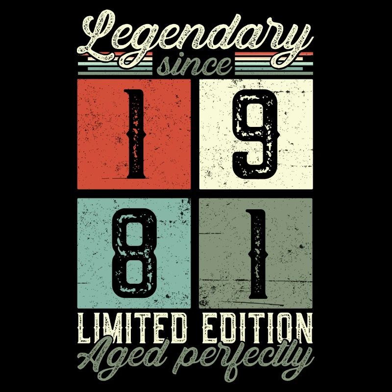 Legendär seit 1981 41. Geburtstag Geschenk