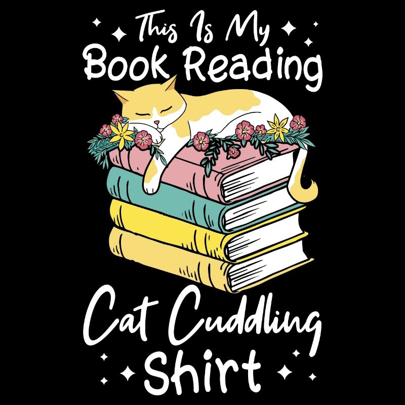 Cat Book Lovers Read Books