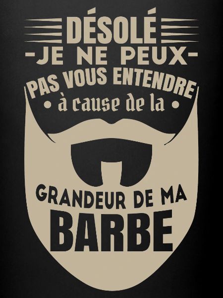 Barbe humour