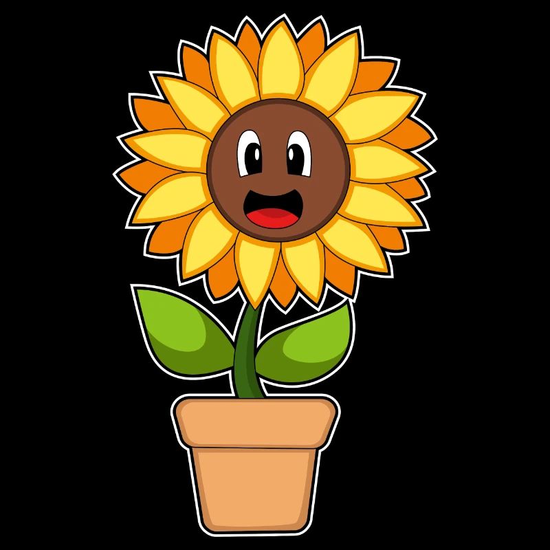 Blumentopf Sonnenblume Blumen