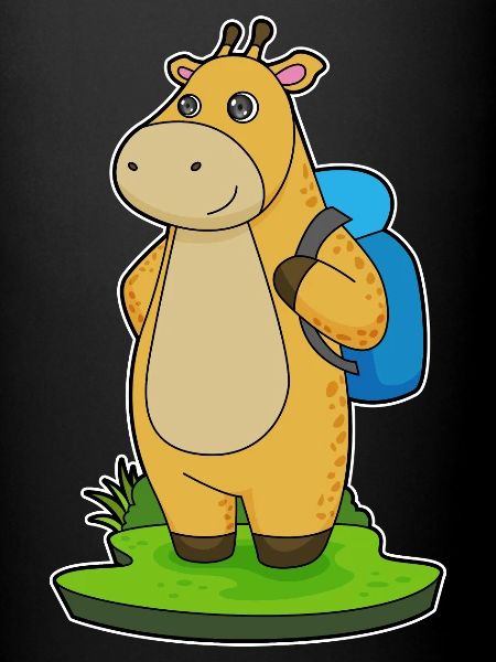 Giraffe Hiker Backpack Hiking