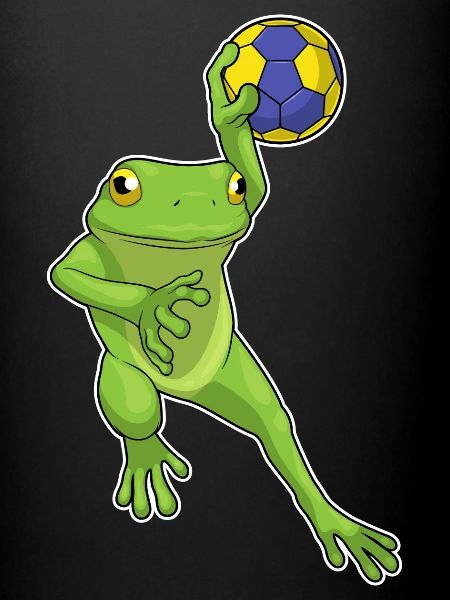 Frog Handball Player Handball