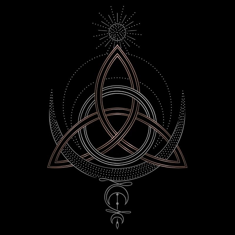 Trinity Knoten Triqueta Triquetra