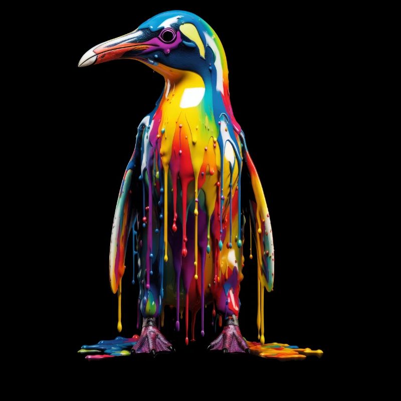 Rainbow Penguin