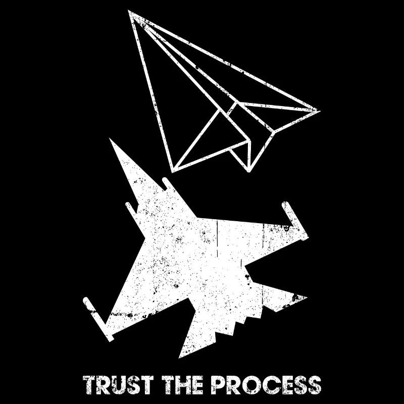 Trust the Process Paper Flight