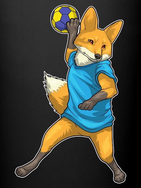Fuchs Handball Player Handball