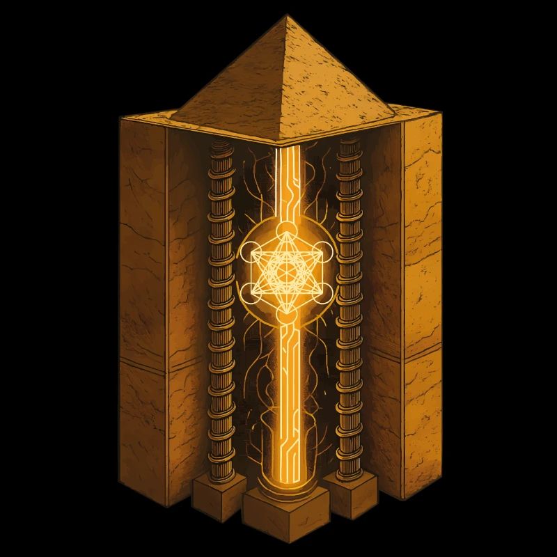 Pyramide de Khéphren | Art du réacteur d’énergie sacrée