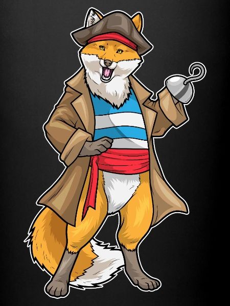 Fox Pirate Hook Hand
