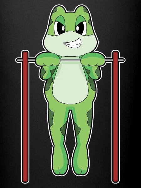 Grenouille Bodybuilder Tractions Musculation