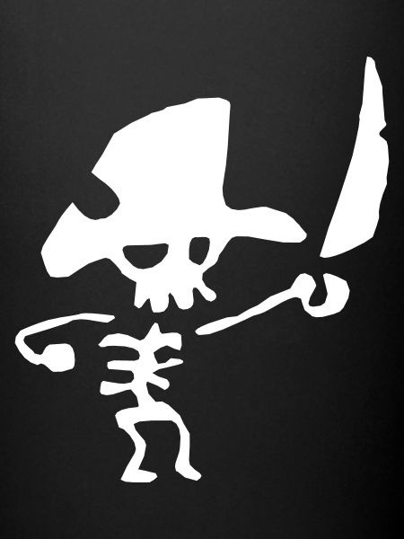 Squelette de pirate