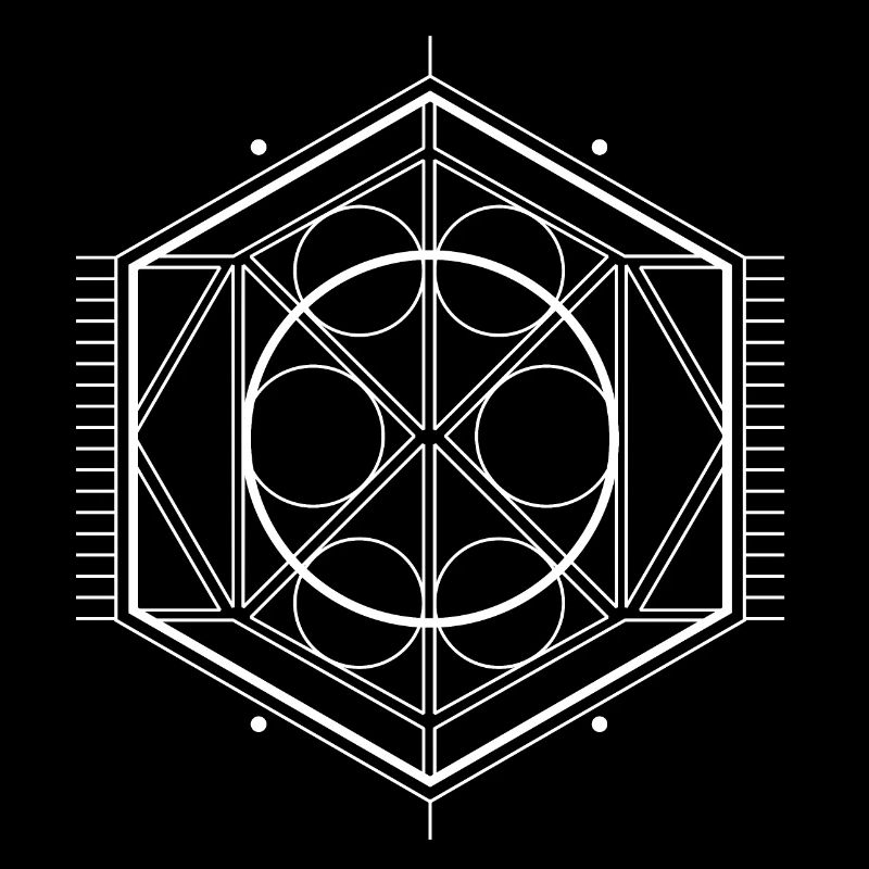 Esoteric Symbol Runes Runic Circle Pentagram Witch Ma