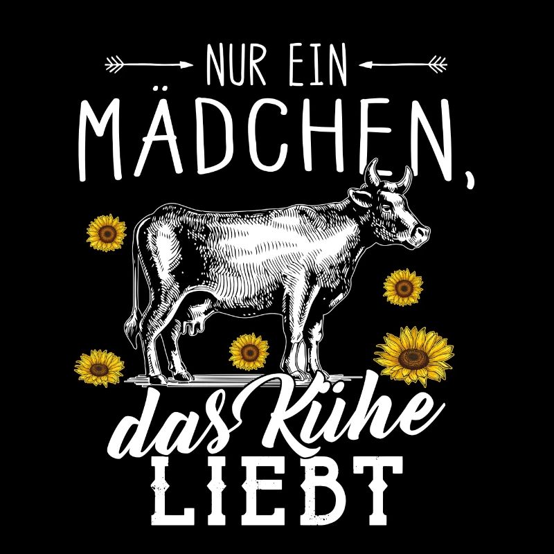 Kuh Tier Kühe Bauernhof Geschenk · Mädchen