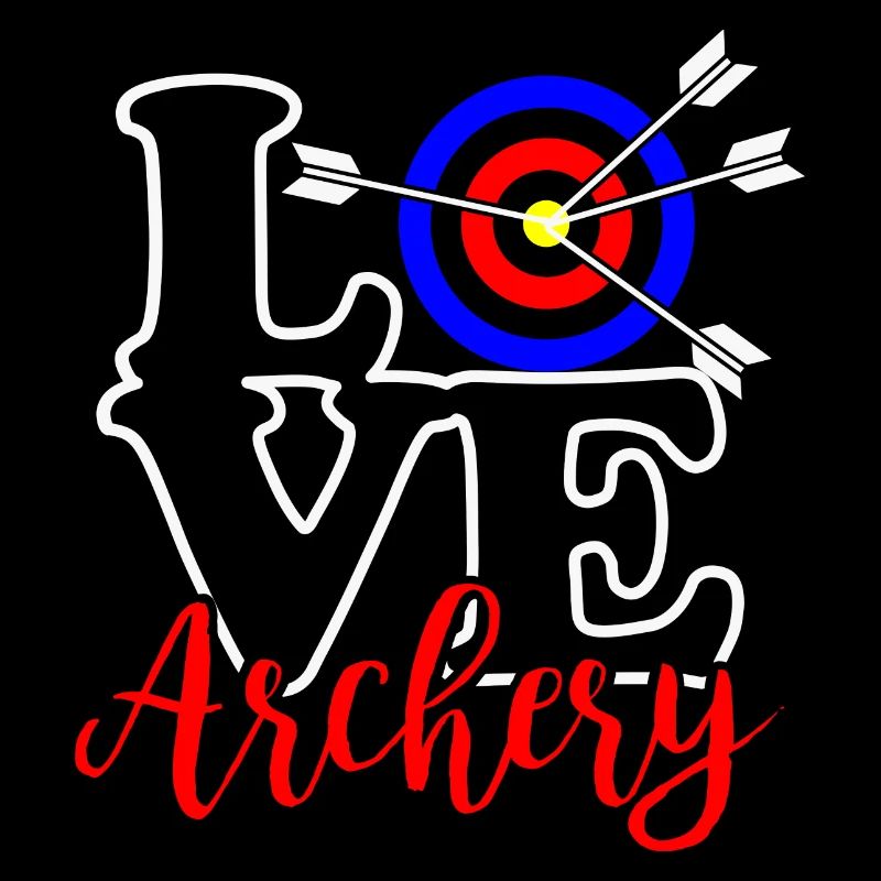 Bogenschießen ich liebe Bogenschießen