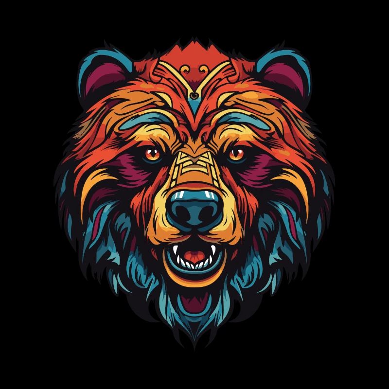 Portrait d’ours