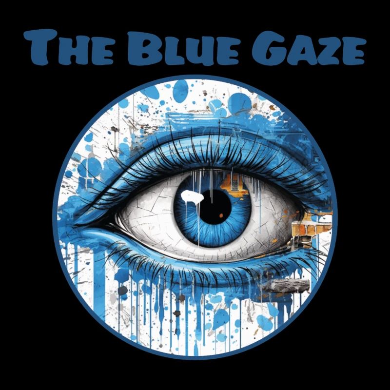 Blaues Auge