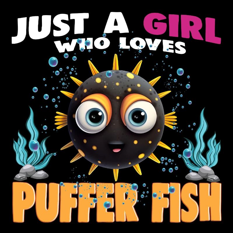 Just a Girl who Loves PUFFER FISH