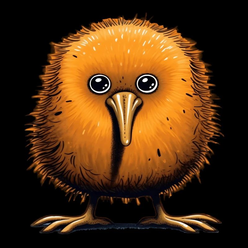 Super cute Kiwi Bird
