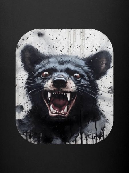 Laughing Tasmanian Devil
