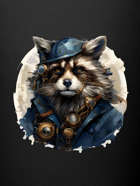 Steampunk Trashpanda