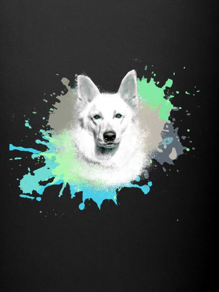 White Shepherd ,Dog,White,Dog,Husky,Wolf