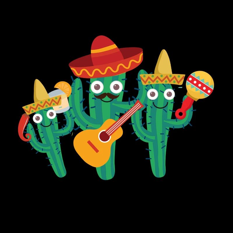 famille de cactus,Mexique,mexicain,Mariachi