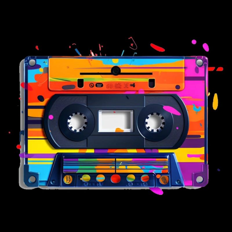 Cassette colorée