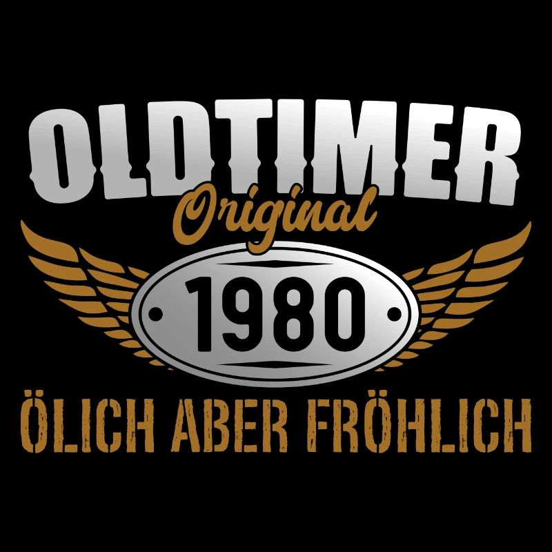 Oldtimer 1980 Geboren Geschenk Geburtstag