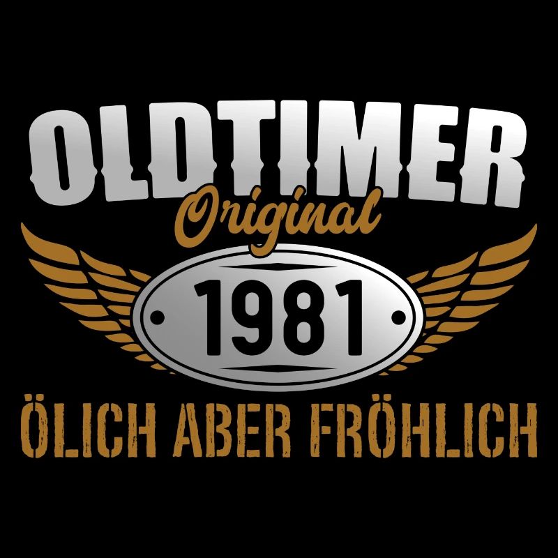Oldtimer 1981 Geboren Geschenk Geburtstag
