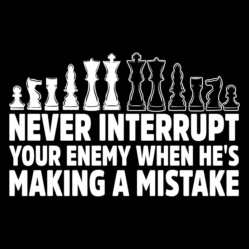 Chess gift idea for chess players Checkmate