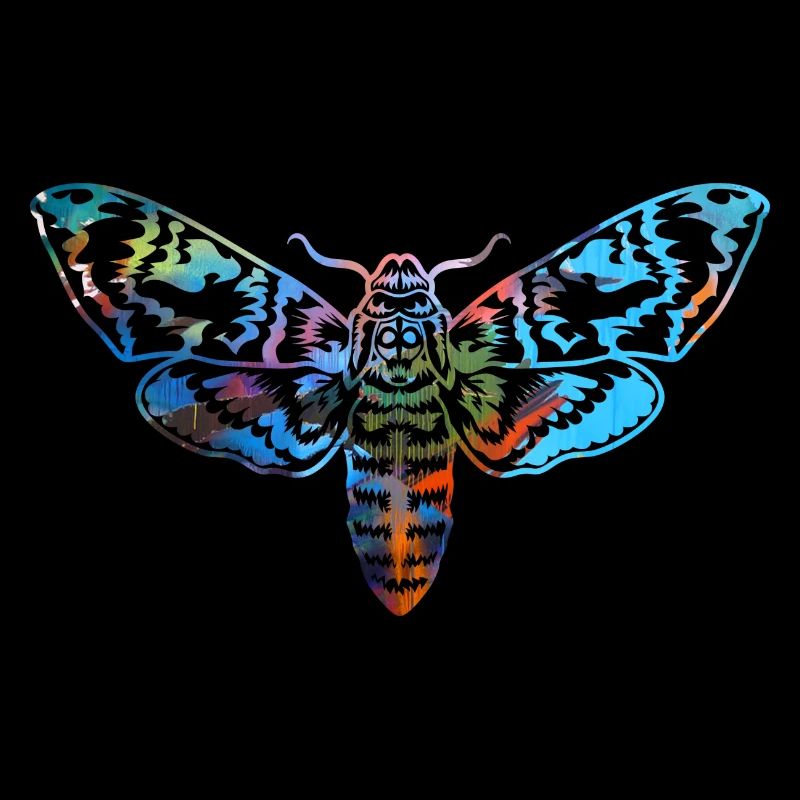 mothmoth,contour,gris,beige,mite,coloré