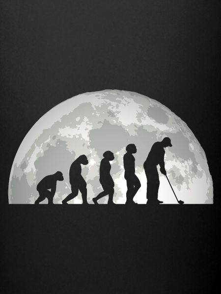 Golfspieler Evolution Golf