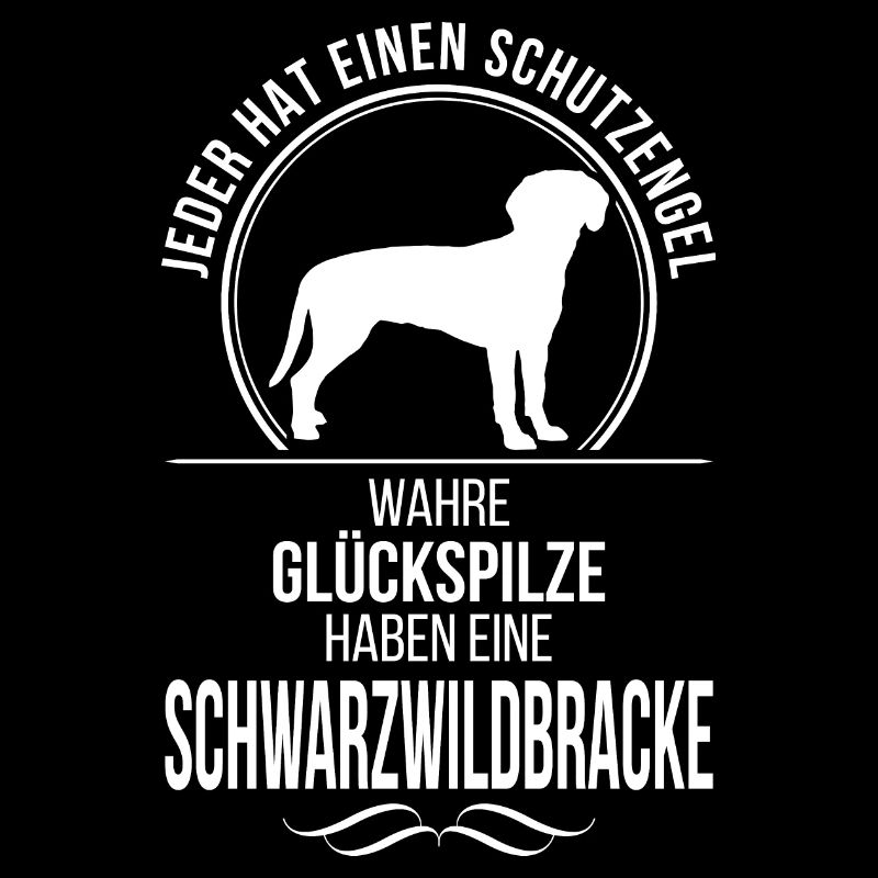 SCHWARZWILDBRACKE Schutzengel Wilsigns Hundespruch