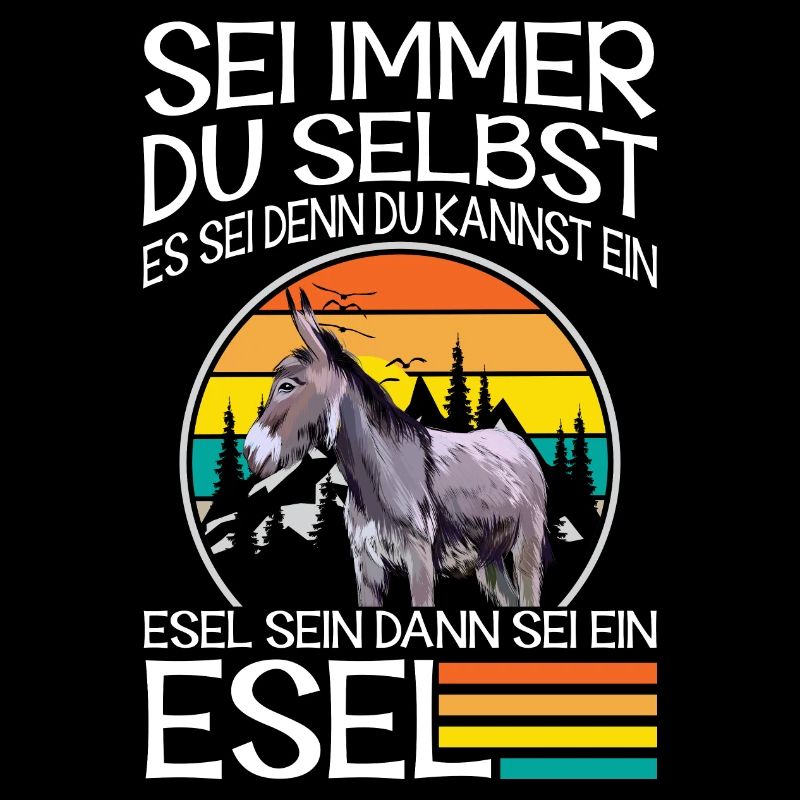 Sei ein Esel Bauernhof