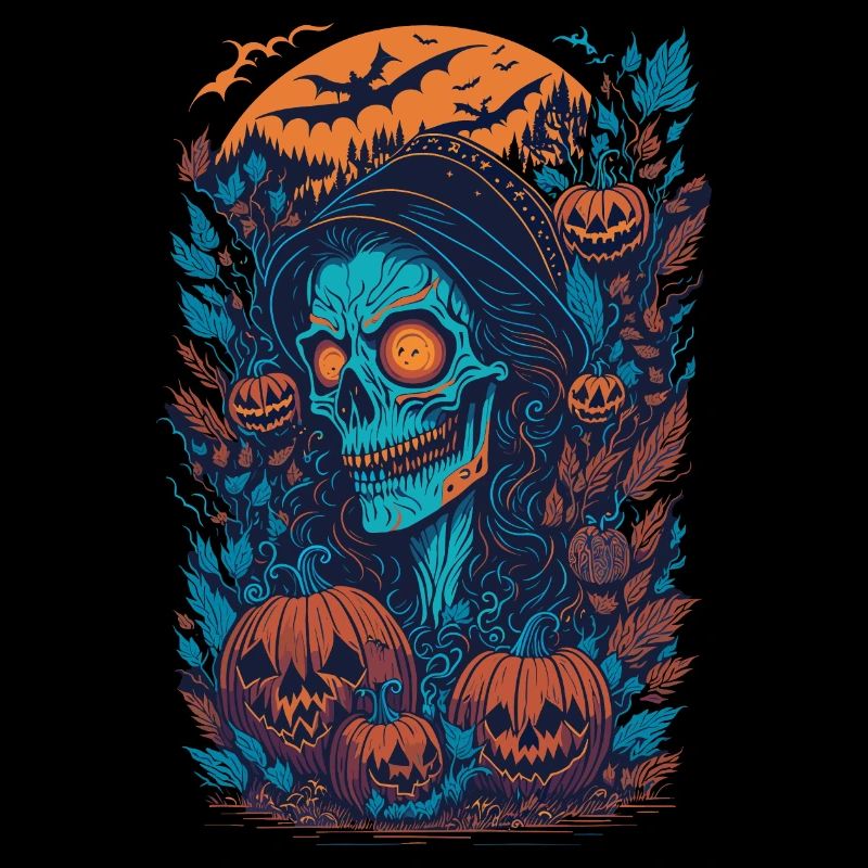 Bonne illustration d’Halloween