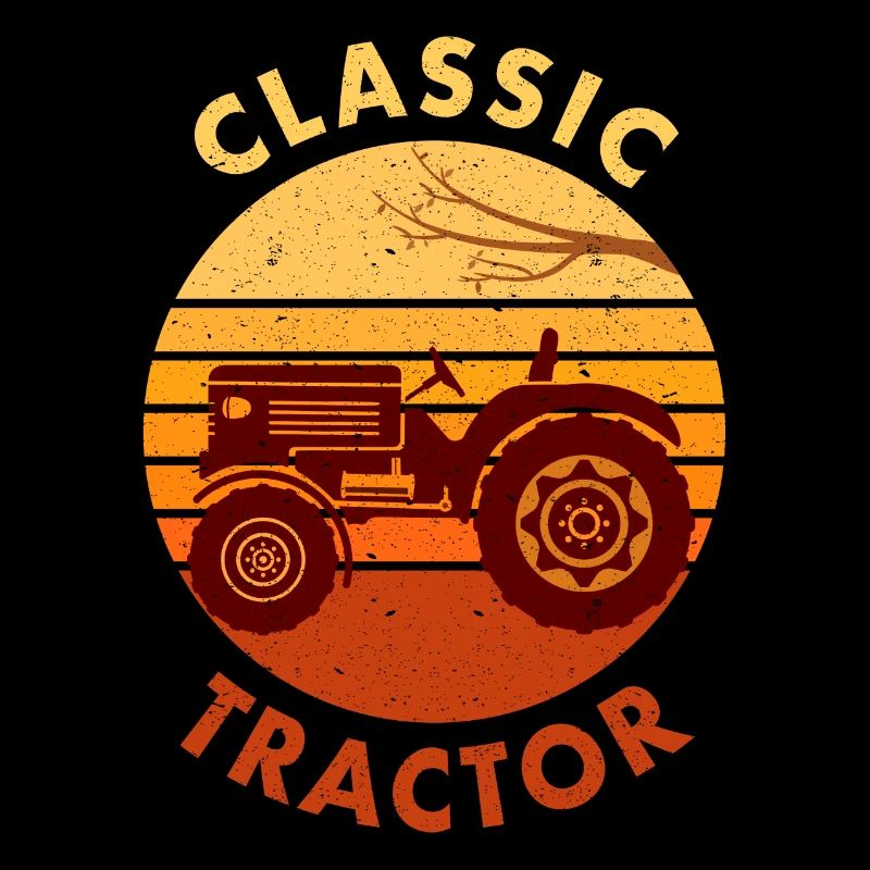 Traktor Schlepper Trecker Classic Tractor Geschenk