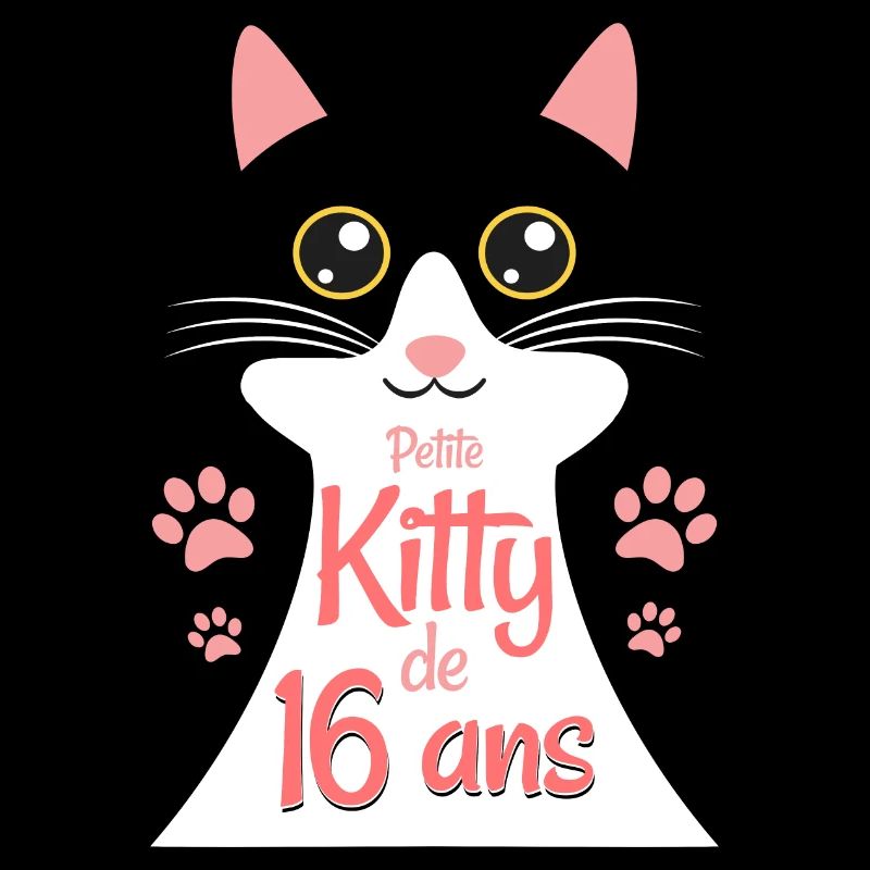Ado De 16 Ans Chat 16ème Anniversaire Adolescente