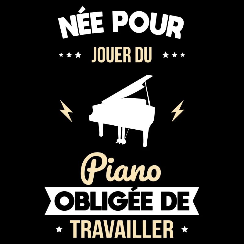 Née pour jouer du piano - Obligée de travailler