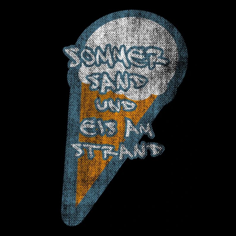 EIS AM STRAND SOMMER